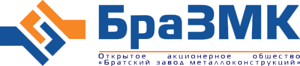 Логотип компании Братский завод металлоконструкций