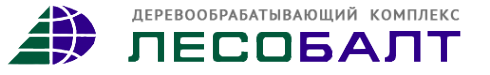 Логотип компании Лесобалт